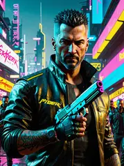 Cyberpunk Rebels - Black Wall Storm