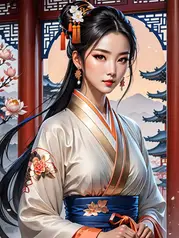 如水似月