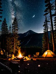 Lodging in the Wild Mountains