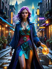 Star Sand Paradox: The Dual Life of the Time-Space Priestess