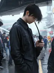 《黑色滚轮神秘生物》