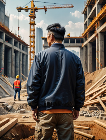 The Vanishing Mason at the Construction Site