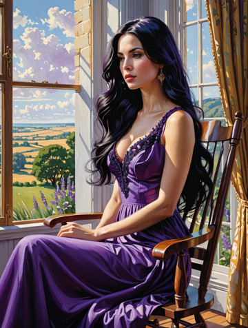 The title "Zi Su" can be translated as "The Purple Bamboo."