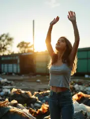 The Rich Woman Who Emerged from the Junkyard